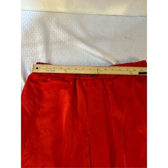 Dog Supply red faux silk pajamas set men’s medium rn#167813 Snoop Lounge - Picture 7 of 16